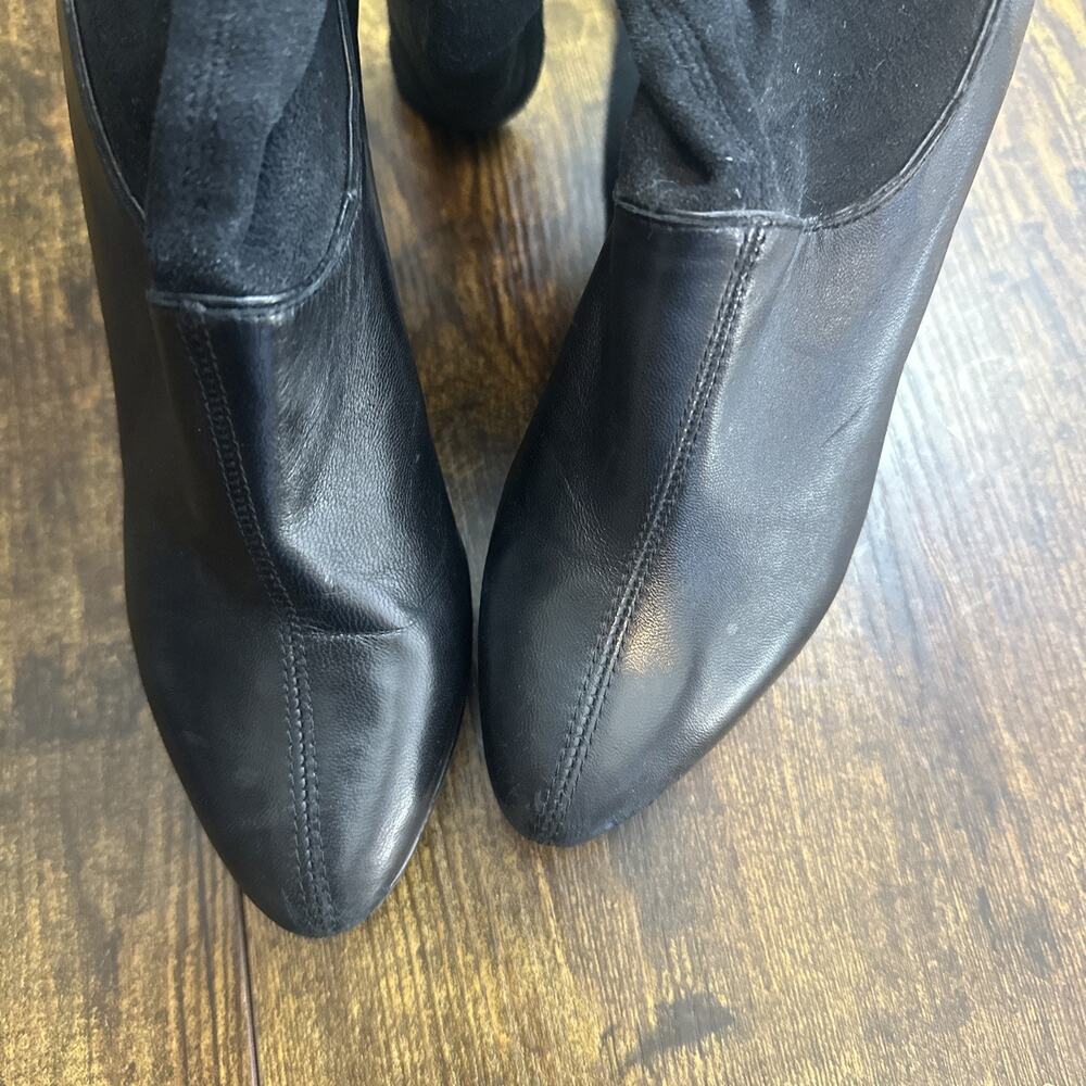 Gianni Bini Black GoGo boots ASO One Tree Hill Rachel Gatina 6.5M - Picture 2 of 6